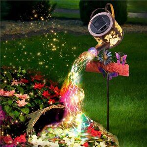 Solar Watering Can Lights, Solar Lanterns Outdoor Waterproof Garden Decor, Yard
